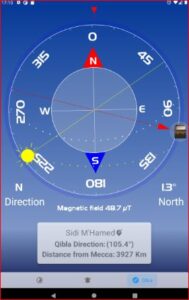 Qiblah Compass: Prayer Timings MOD APK for Android Download 