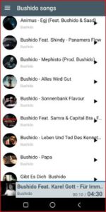 Bushido Songs - Deutsch RAP MOD APK for Android Download
